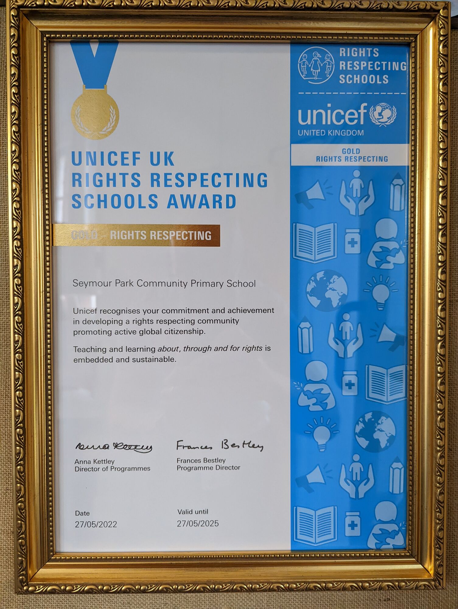 UNICEF Rights Respecting Schools Award